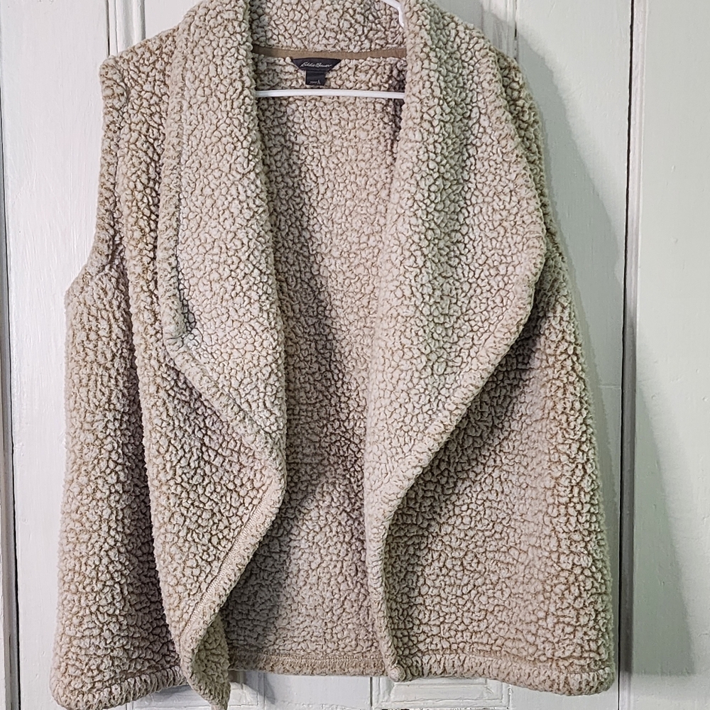 Women's Shawl, Eddie Bauer, Large, Cream